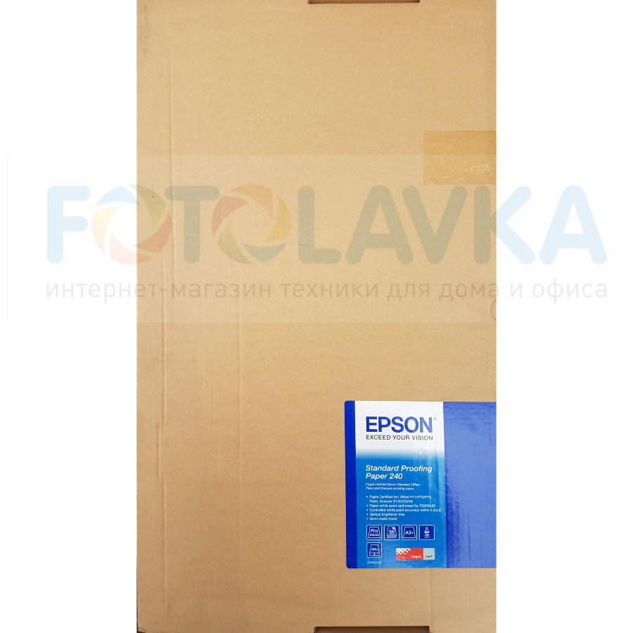 45115 Матовая фотобумага EPSON для цветопроб Standard Proofing Paper A3+ (100л., 240 г/м2)