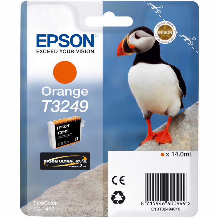 T3249 Картридж EPSON оранжевый для SC-P400