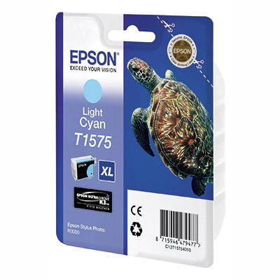 T1575 Картридж EPSON светло-голубой для R3000
