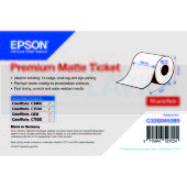 45389 Рулон с этикетками EPSON Premium Matte Ticket (рулон: 80мм x 50м, без вырубки)