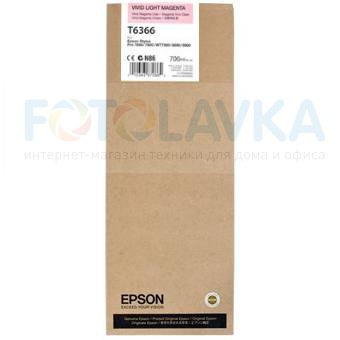 T6366 Картридж EPSON со светло-пурпурными чернилами Vivid Magenta для Stylus Pro 7900/9900