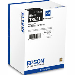 T8651 Картридж EPSON увеличенной емкости с черными чернилами для WF-M5190/M5690