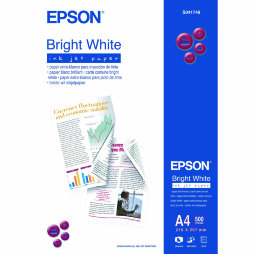 41749 Бумага EPSON Bright White Ink Jet Paper A4 (500 листов, 90 г/м2)