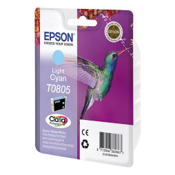 T0805 Картридж EPSON светло-голубой, стандартной емкости
