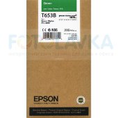 T653B Картридж EPSON с зелеными чернилами для Stylus Pro 4900