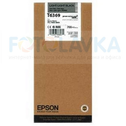 T6369 Картридж EPSON с светло-серыми чернилами для Stylus Pro 7900/9900