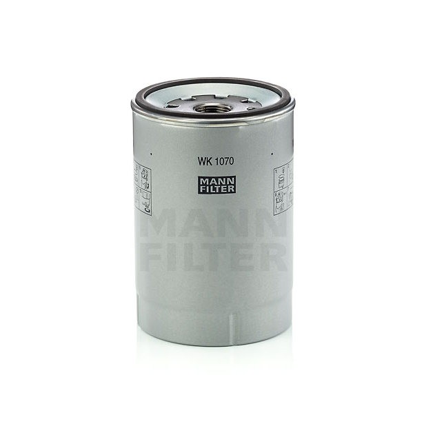Топливный фильтр MANN-FILTER WK 1070 xТопливный фильтр MANN-FILTER WK 1070 x для FENDT (F842201060010) John Deere (AT365870, AT491450), Volvo (21088101, 21088099)