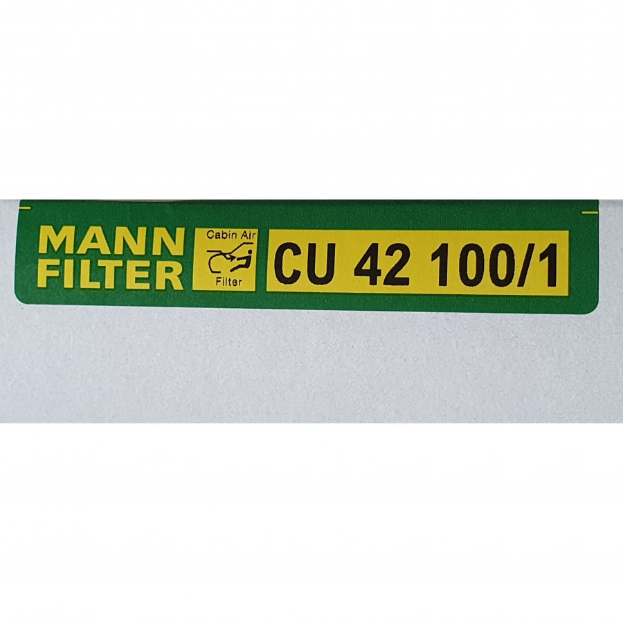 Воздушный фильтр салона (cажевый фильтр) MANN-FILTER CU 42 100/1