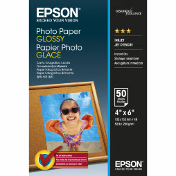 42547 Глянцевая фотобумага EPSON Photo Paper Glossy 10x15 (50 листов, 200 г/м2)