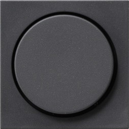 065028 - Gira System55 Накладка светорегулятора, цвет Антрацитовый