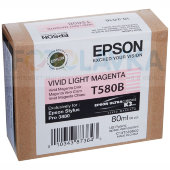 T580B Картридж EPSON со светло-пурпурными чернилами для Stylus Pro 3880